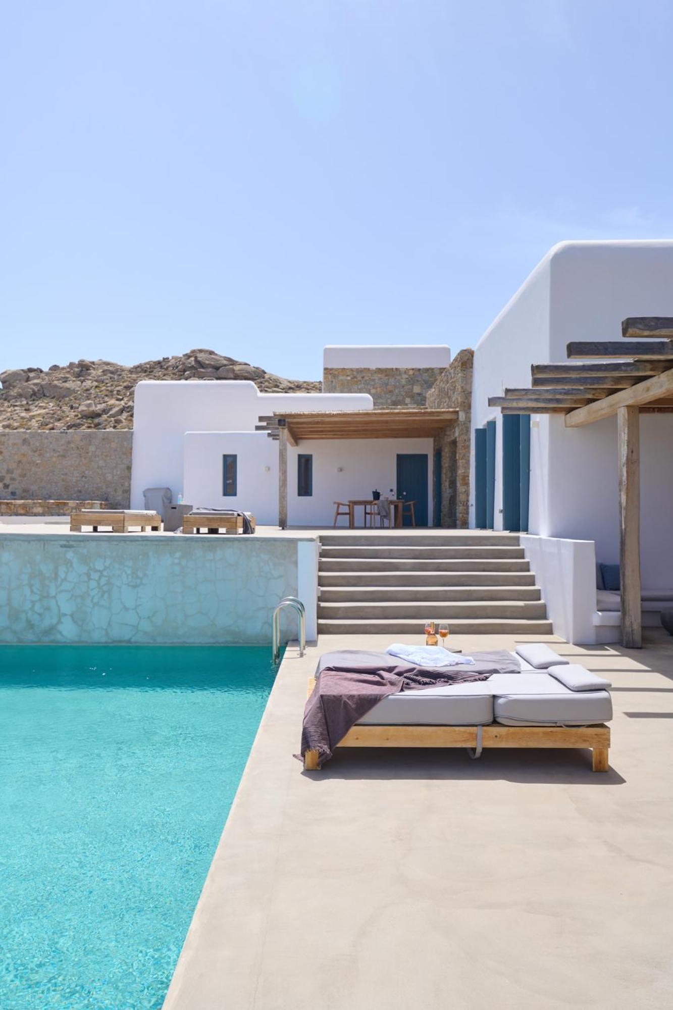 Villa Agate By Mykonos Rocks Kalafatis